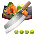 Cuchillo de cocina para preparación de carne y verduras | 19.81 cm y Acero Inoxidable