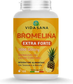 Bromelina Extra Forte 5000 Gdu/G - Complejo Integrador de Bromelina con Diente de León y Abedul