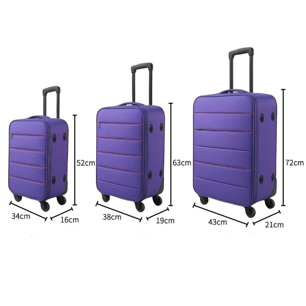 conjunto de maletas de 3 piezas