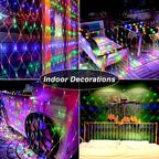 Luces de malla LED decorativas | Navidad jardín fiestas y eventos