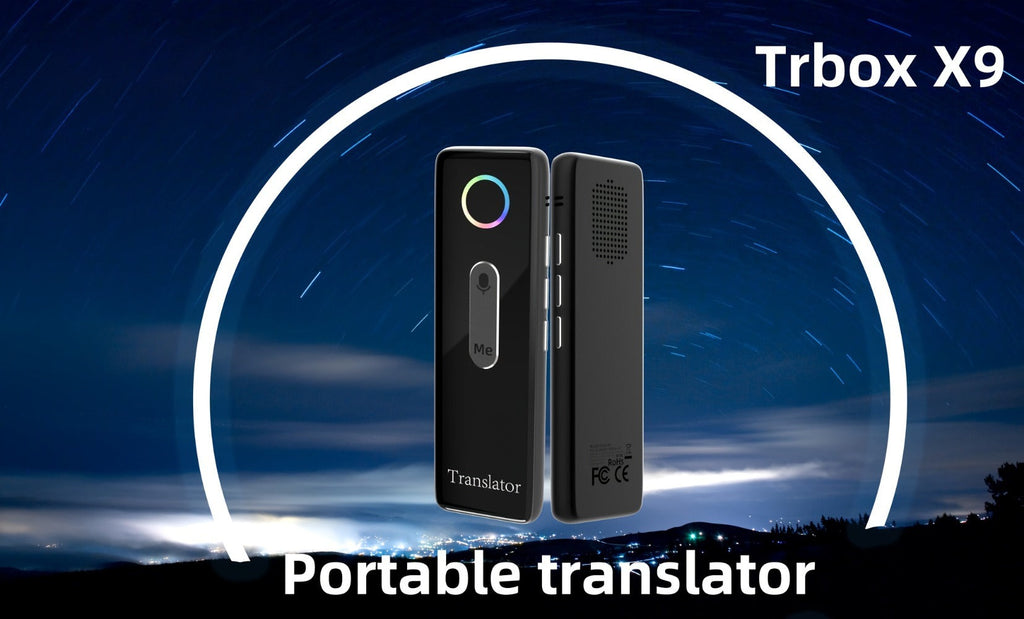 Gadget de traducción de idiomas compacto, traductor bidireccional instantáneo, aplicación de traducción de voz en línea, compatible con 136 idiomas, dispositivo de traducción altamente preciso para viajes, negocios y educación