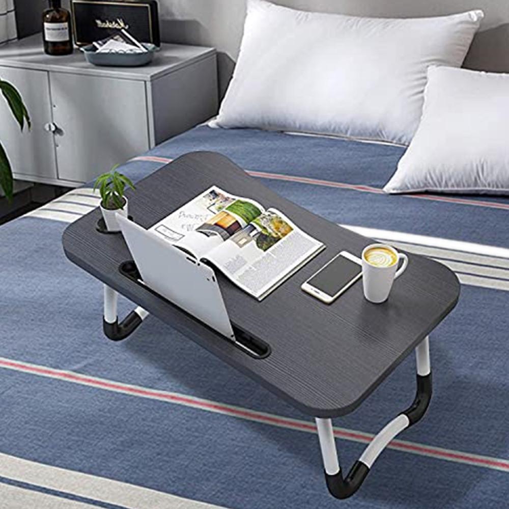 Mesa portátil plegable para cama y sofá plegable portátil | Portátil, desayuno y trabajo en casa