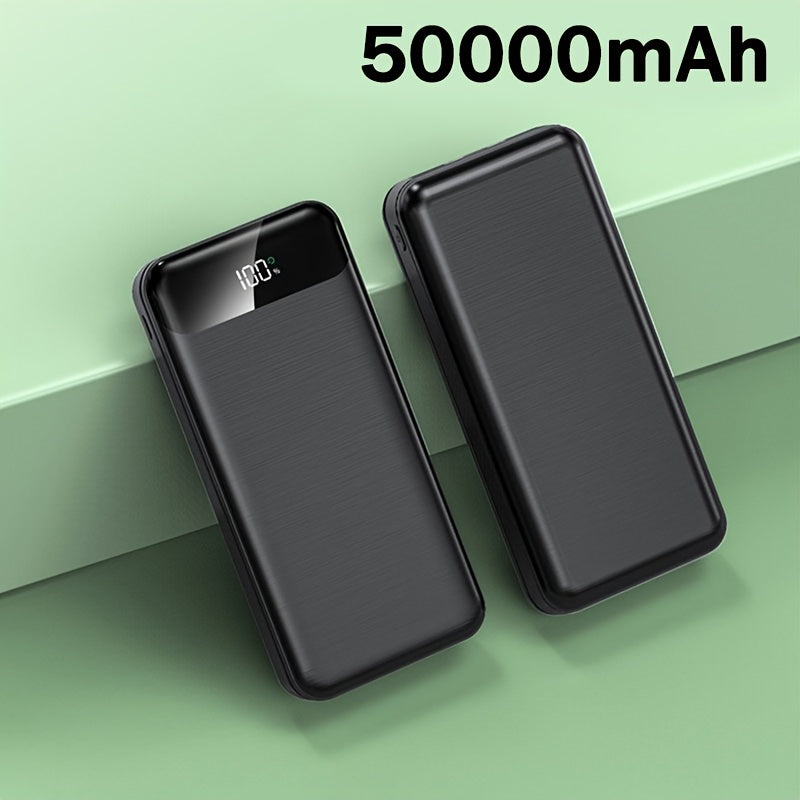 Power bank para carga durante viajes y uso diario | 50000mAh y Extraíble