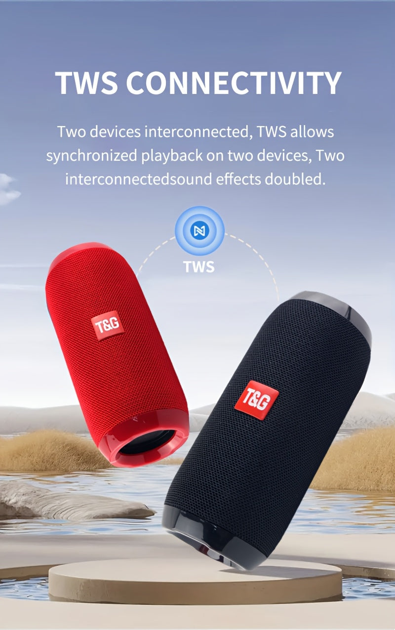 Altavoz Bluetooth para música en casa y al aire libre | 10W y 1200mAh