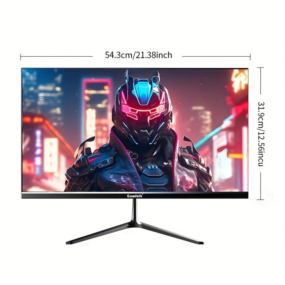 Monitor Gaming Gawfolk de 24.5 pulgadas, Panel Plano, Tasa de Refresco de 200Hz, Full HD 1080P, Pantalla PC, Panel IPS, Diseño sin Bordes, Tecnología Freesync, Soporte Panel VA, Conectividad HDTV y Displayport, Compatible con Montaje en Pared VESA 75X75