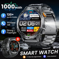 SIEMORL Smartwatch para hombre con más de 50 horas de tiempo de espera ultra largo, reloj inteligente HD de 1.7 pulgadas con batería de 1000 mAh/Función de teléfono/Más de 110 modos deportivos/Monitoreo del sueño, Reloj para hombre para iPhone Android Pod