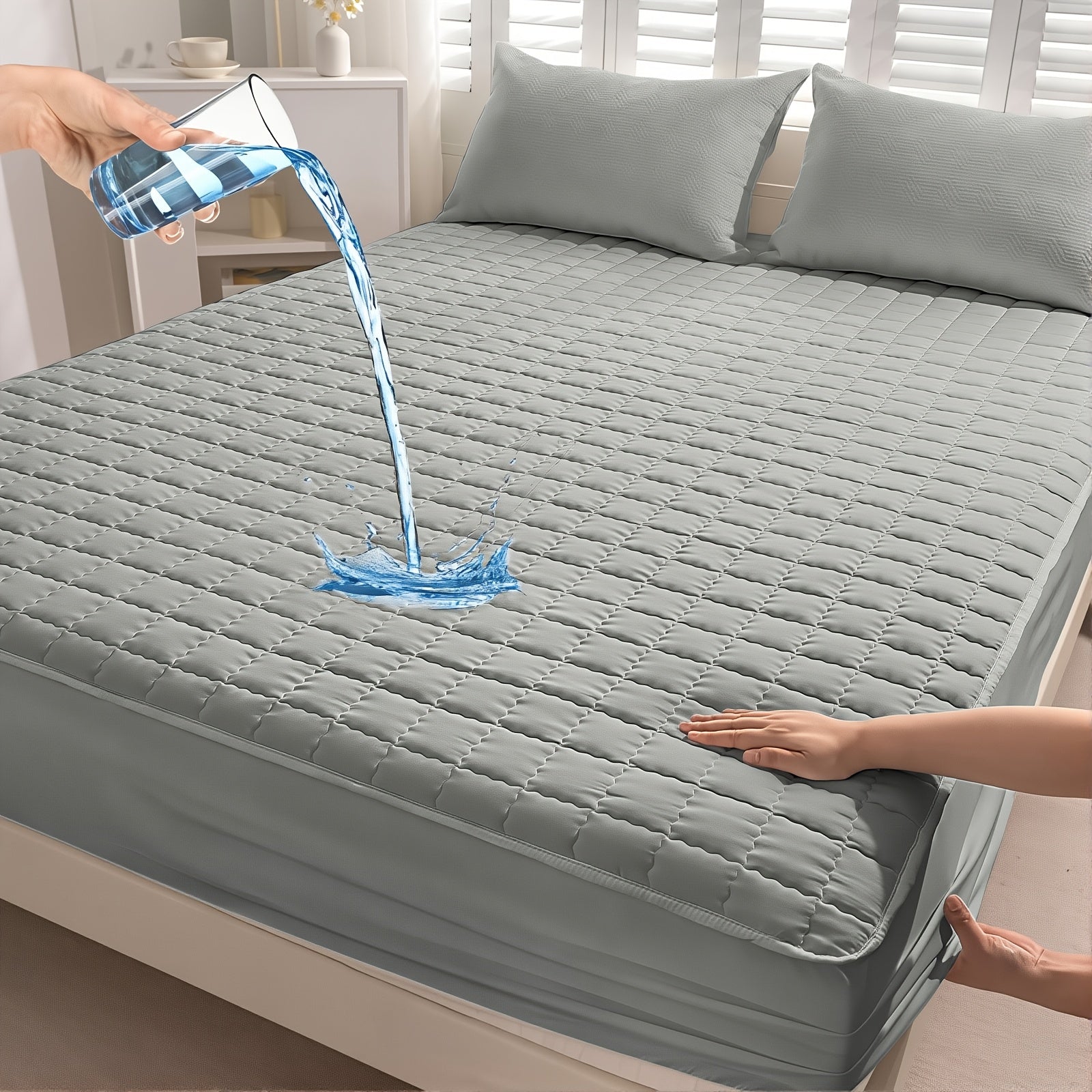 Protector de colchón para protección y confort de la cama | Ajustable y Impermeable