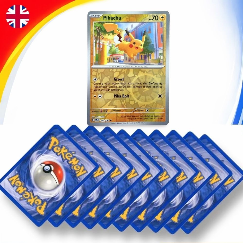 Cartas de Pokémon: Lote auténtico de 200 cartas de juego de Pokémon TCG en idioma inglés