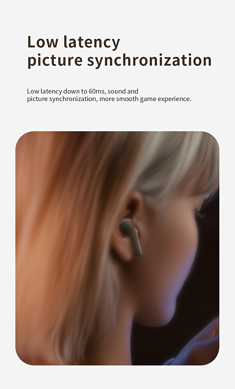 Auriculares Bluetooth | [Producto Oficial Acer] Auriculares Intrauditivos Inalámbricos TWS | Estéreo con Graves Profundos | Baja Latencia para