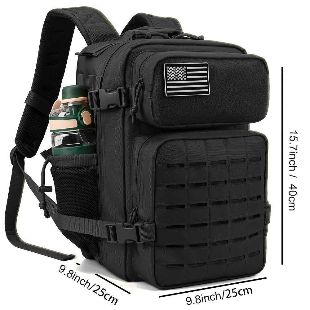 Mochila de exterior para hombre de 25L, bolsa de supervivencia para camping, mochila CCW EDC para pesca, senderismo y escalada, bolsas de gran capacidad