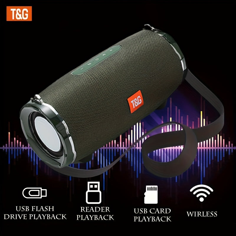 Altavoz Bluetooth | Altavoz sin varillas portátil de alta potencia TG187, audio de alta resolución con doble altavoz, sonido envolvente