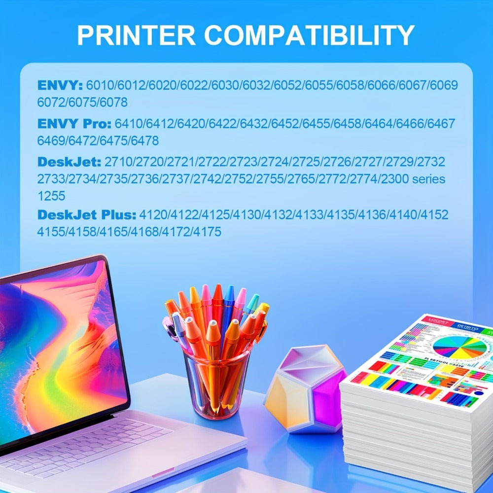 Cartuchos de tinta 305XL de repuesto compatibles con los cartuchos de tinta HP 305XL, color negro, compatibles con las impresoras HP Deskjet 2700 2700E 2752 2752E 2742 2755 4100 4100E 4152 4155E 6000 6055 6400 6458 6458E 6455E