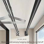Barra de cortina de ducha ajustable de acero inoxidable, barra de tensión para cortinas, para ventana, armario, cocina