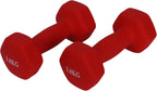 Mancuernas Fijas de Neopreno para Ejercicios en Gimnasio | Material: Hierro con Revestimiento de Vinilo | Pesas para Mujeres y Hombres