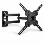 AOREX Soporte TV de Pared Pantallas de 32-60 Pulgadas, Articulado Inclinable y Giratorio, hasta 31.8 kg, MAX VESA 400x400mm