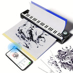 Impresora térmica de transferencia de tatuajes DIY Peripage, 1 pieza con 5 hojas de papel de transferencia A4, mini impresora portátil compatible con smartphones y computadoras iOS y Android para tatuadores y principiantes