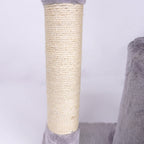 Arobol rascador para Gatos Rascador para Gato Postes rascador para Gatos Grande 105x40x40cm Varias Niveles
