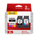 Cartucho de tinta | Cartuchos de tinta 540XL 541XL remanufacturados para Canon PG 540XL CL-541XL para Canon TS5150 MG3600 MG3650 TS5151 MX475