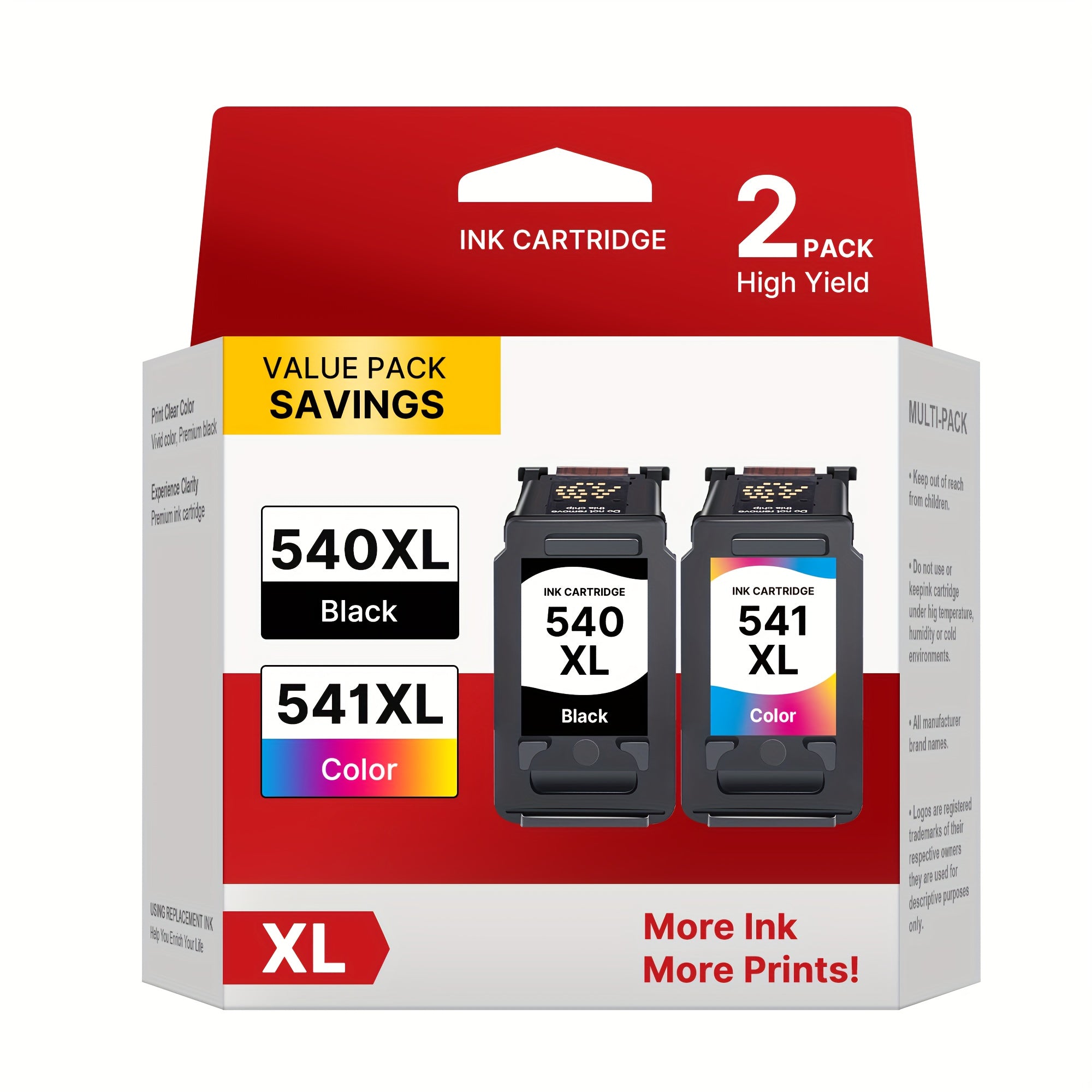 Cartucho de tinta | Cartuchos de tinta 540XL 541XL remanufacturados para Canon PG 540XL CL-541XL para Canon TS5150 MG3600 MG3650 TS5151 MX475