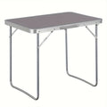 1pc Mesa de Exterior Mueble de Exterior para Camping Equipo de Senderismo Mesa de Camping Mesa Plegable Mesa de Viaje 70 X 50 X 60cm Estable Robusta Versátil Mesa Plegable de Jardín para Picnic Playa Uso de Ocio al Aire Libre Negra