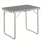 1pc Mesa de Exterior Mueble de Exterior para Camping Equipo de Senderismo Mesa de Camping Mesa Plegable Mesa de Viaje 70 X 50 X 60cm Estable Robusta Versátil Mesa Plegable de Jardín para Picnic Playa Uso de Ocio al Aire Libre Negra