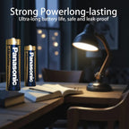 Baterías Alcalinas AA/AAA (LR6/LR03) 1.5V - 24/48piezas Baterías Panasonic Baterías de Juguetes Baterías de Control Remoto - Energía Duradera y Confiable | Para Controles Remotos, Ratones, Linternas, Relojes Despertadores | Marca Panasonic
