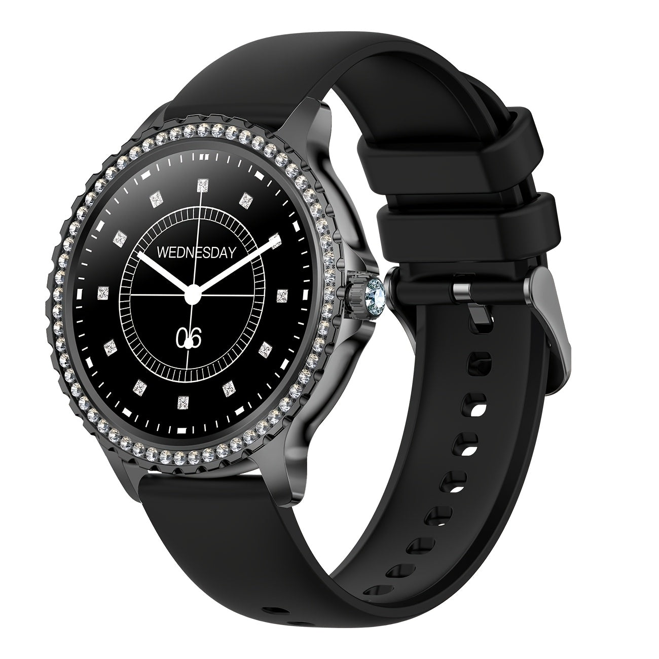 SIEMORL Smartwatch para Mujer con Pantalla Táctil Completa de 1.32 pulgadas, Smartwatch con Llamada Inalámbrica, Rastreador de Actividad Física con 20 Modos Deportivos, Diales Exclusivos, Relojes Inteligentes Impermeables para iPhone Android, Pulsera Depo