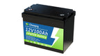 Batería de Litio Hierro Fosfato 12V 100Ah, 8000+ Ciclos Profundos y Más de 12 Años de Vida Útil, Batería de Alta Capacidad 1280WH para Campistas, Viajeros, Autocaravanas, Furgonetas Camper, Barcos Marinos, Yates, Almacenamiento de Energía Doméstica, Vida