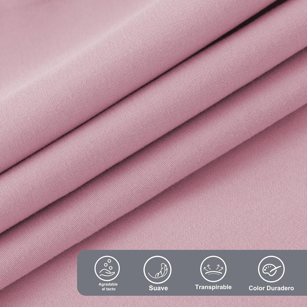 Juego de cama de tres piezas, suave y cómodo, adecuado para todas las estaciones, rosa, azul, rojo rosa, negro, gris, blanco, adecuado para camas de 90 CM, 105 CM, 135 CM, 150 CM, 180 CM