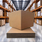 Caja de cartón marrón ondulado (Pack de 12-20 unidades) – 5 tamaños disponibles – Embalaje resistente para envíos y mudanzas – Fabricado en España
