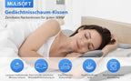 Almohada para el cuello, El regalo perfecto para familiares, amigos y parejas, Almohada ergonómica, Almohadas para dormir sin olor para un descanso profundo, Almohada refrescante para personas que duermen de lado, boca arriba y boca abajo