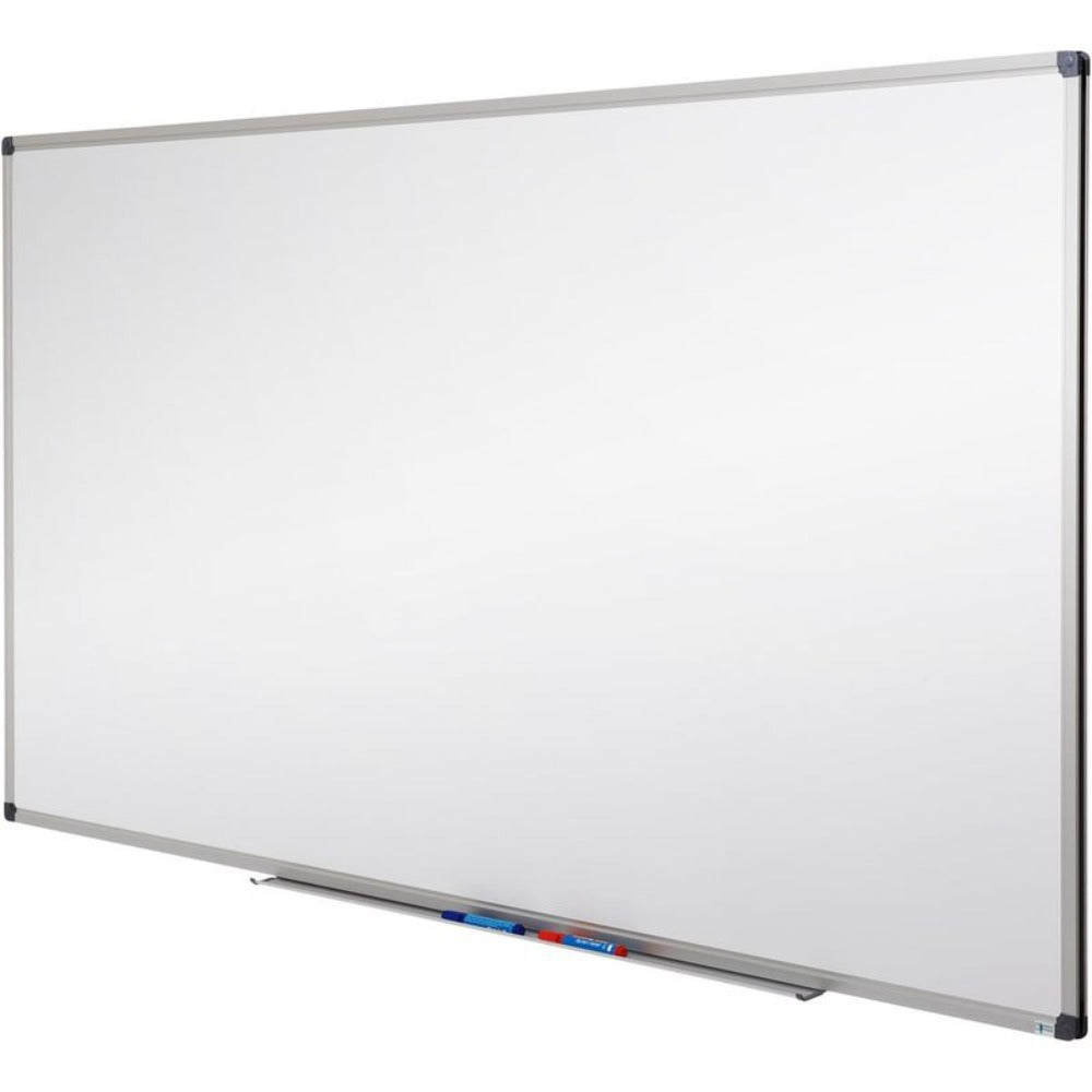Pizarra Magnética KARAT con Marco de Aluminio - Soporte para Bolígrafos Removible - Resistente a Arañazos y Limpiable con un Paño Seco - Pizarra Magnética para Oficina, Hogar y Escuela - Formato Vertical o Horizontal