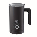 SUPERLEX Espumador de Leche Automático de 500 W con Función de Calentamiento - Espumador de Leche Eléctrico para Capuchino y Latte, Capacidad de 300 ml, Cámara Interior de Acero Inoxidable, Compacto