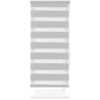 Estor enrollable de día y noche de doble capa, sin taladro, fácil instalación, resistente y duradero