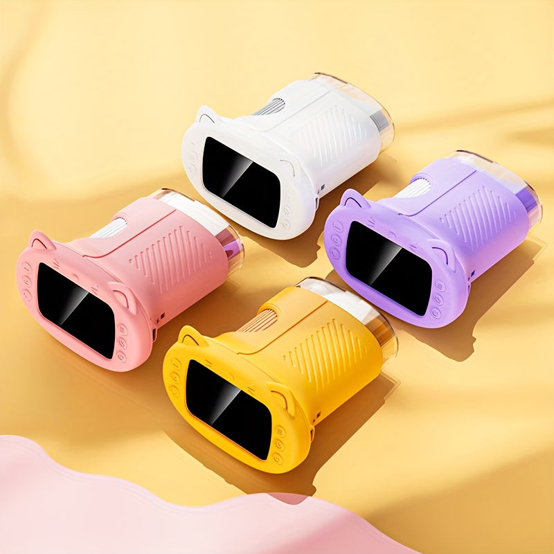 Microscopio digital portátil para niños 6.1cm portátil | Para aprendizaje, exploración y regalo