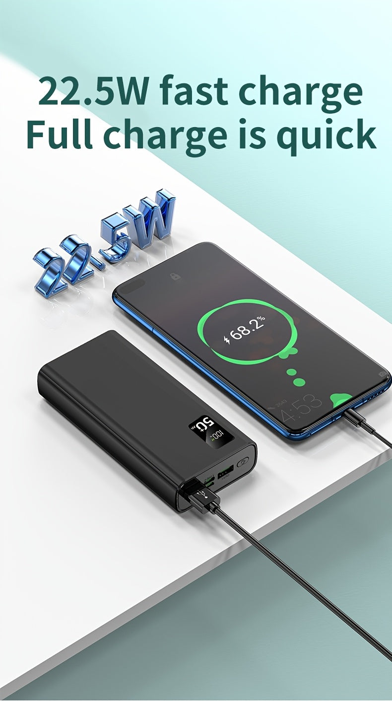 Power bank para carga durante viajes y uso diario | 5W y 50000mAh
