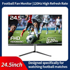 Monitor Gaming Gawfolk de 24.5 pulgadas para PC, Curvo (3000R) 120Hz, Monitor para Visualización Deportiva con FHD 1080P 1Ms Sin Borde, 98% Srgb, Ángulo Amplio de 178°, HDTV, VGA