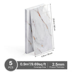 Panel de pared autoadhesivo 100 piezas | Cocina baño salón y renovación DIY
