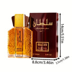 100ml*2+3ml*2, Perfume Floral Amaderado para Hombres, Perfume Masculino, Perfume Romántico de Larga Duración, Diseño Hermoso, Forma Única, Regalos para Fiestas, Ideal para la Vida Diaria y el Trabajo