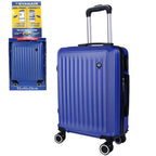 Maleta De Cabina Exclusiva Para Vuelos Europeos, Ideal Para Vacaciones De Verano Y Viajes A La Playa. Dimensiones Precisas De 55×40×20 Cm, Diseño Rígido Resistente Con 4 Ruedas Giratorias 360°, Tirador Telescópico Suave Y Cerradura De Seguridad. Ligera Y