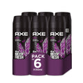 Axe Desodorante en Aerosol para Hombre Bodyspray Excite 150ml - Pack de 6