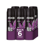 Axe Desodorante en Aerosol para Hombre Bodyspray Excite 150ml - Pack de 6