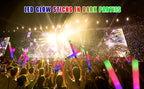 Paquete de 100 barras luminosas de 3 LED de 35.05 cm para decoración de fiestas y recuerdos de boda, barras artesanales duraderas multiusos a granel para manualidades, barras de luz LED con 3 modos intermitentes en la oscuridad, perfectas para reuniones n