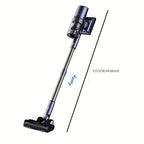 Aspiradora Inalámbrica Laresar V11, 90 Minutos de Autonomía Máxima, 650W, Aspiradora de Mano con Base de Carga, Pantalla Táctil, Aspiradora 6 en 1 para Alfombras/Suelos Duros/Pelo de Mascotas