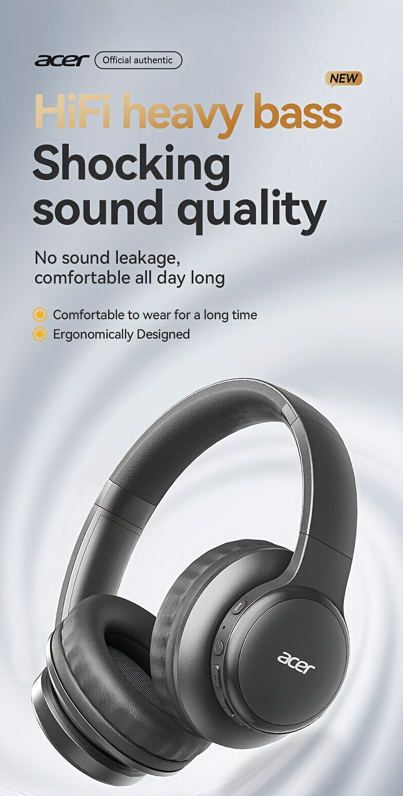 Auriculares Bluetooth para música, llamadas y deporte | Plegable