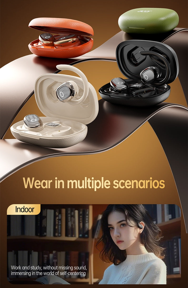 Auriculares Bluetooth Acer con gancho deportivo, sonido HiFi y baja latencia