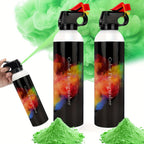 Juego de 2 cañones de confeti para revelación de género, bombas de humo biodegradables al 100%, kit para fiestas de revelación de género, suministros para celebraciones, ideales para eventos, festividades y reuniones, regalo creativo para cumpleaños, perf