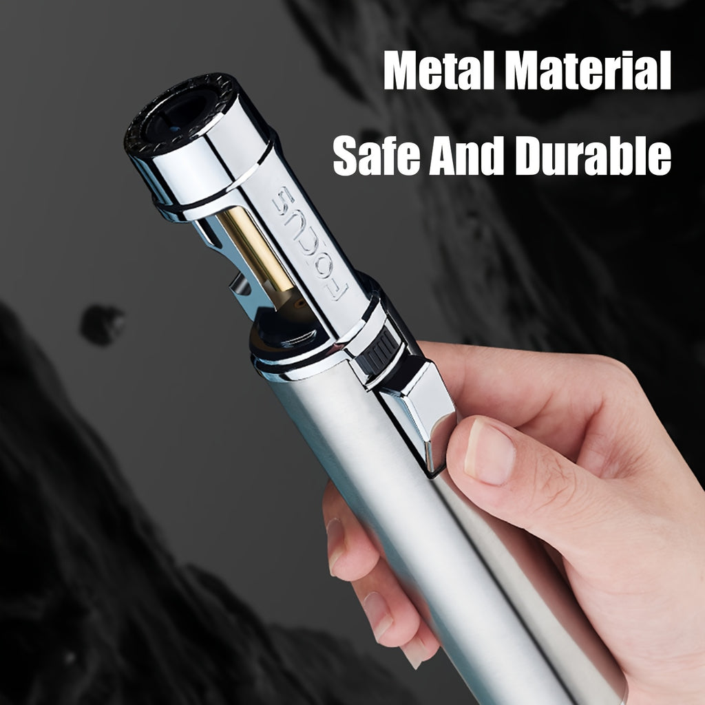 Encendedor de metal recargable | Camping velas barbacoa y uso exterior