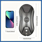 PuRuiKai 11 Almacén Local Robot Limpiador de Ventanas Inteligente, Robot Automático de Limpieza de Vidrios con Control Remoto y Rociado de Agua, Ideal para Hogar, Oficina, Edificios Altos, Regalo de Halloween y Navidad