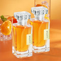 2 Botellas de Eau de Parfum en Spray Cítrico Fresco para Mujer, con Notas de Jazmín y Geranio, Cedro y Ámbar, Perfume de Mujer para Uso Diario, Regalo de Festival, 45MLx2pcs